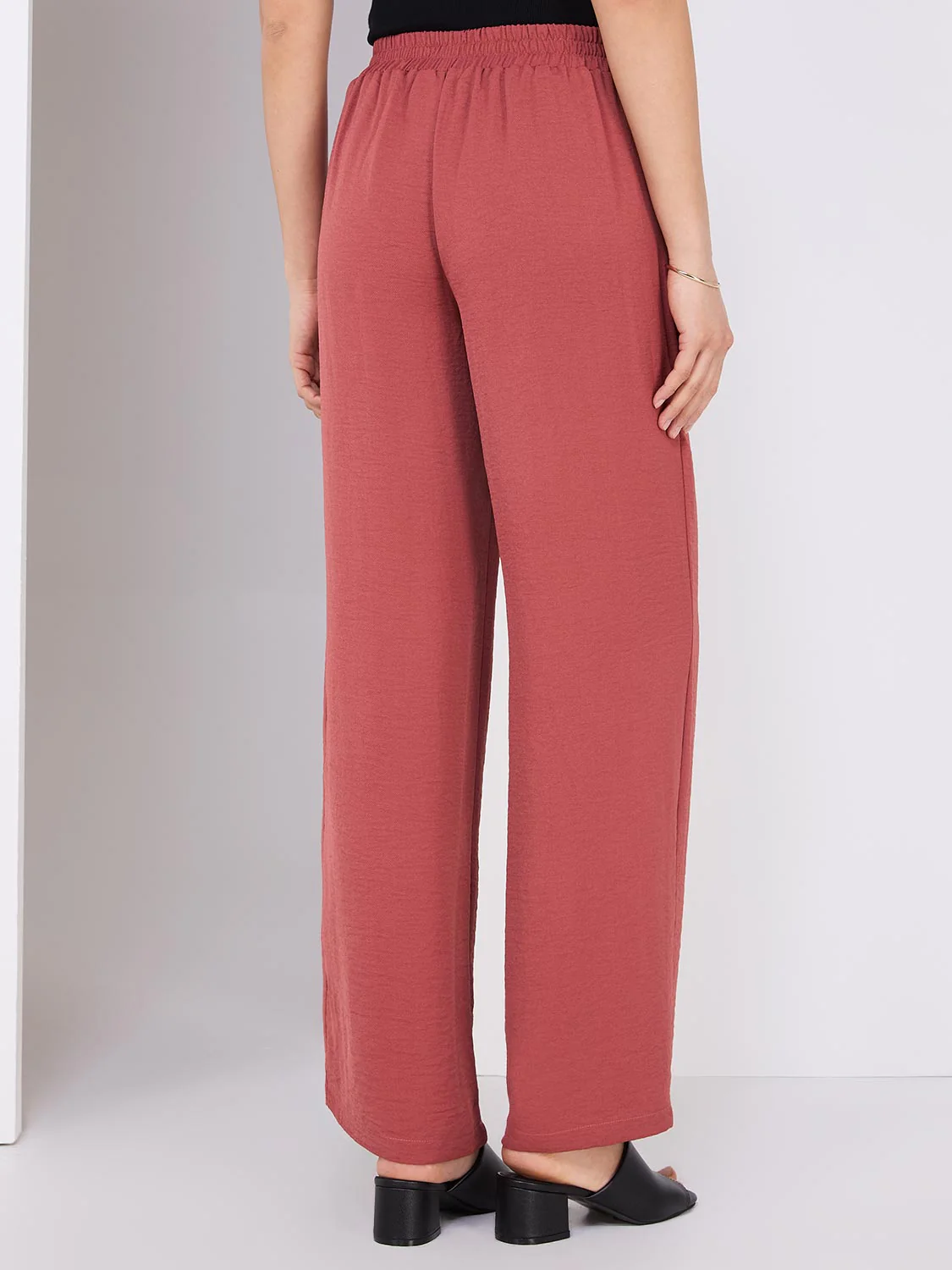 Classic Rise Wide-Leg Pants - Image 9