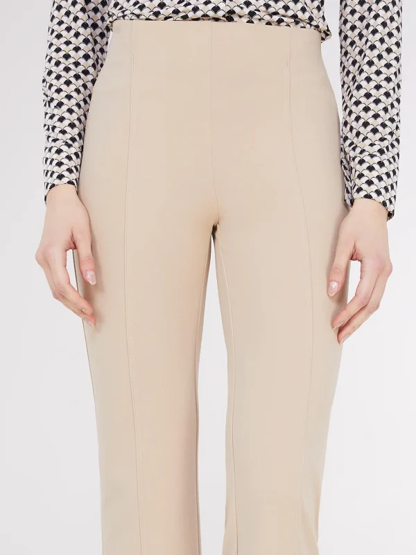 High Rise Crepe Pull-On Pants - Image 7