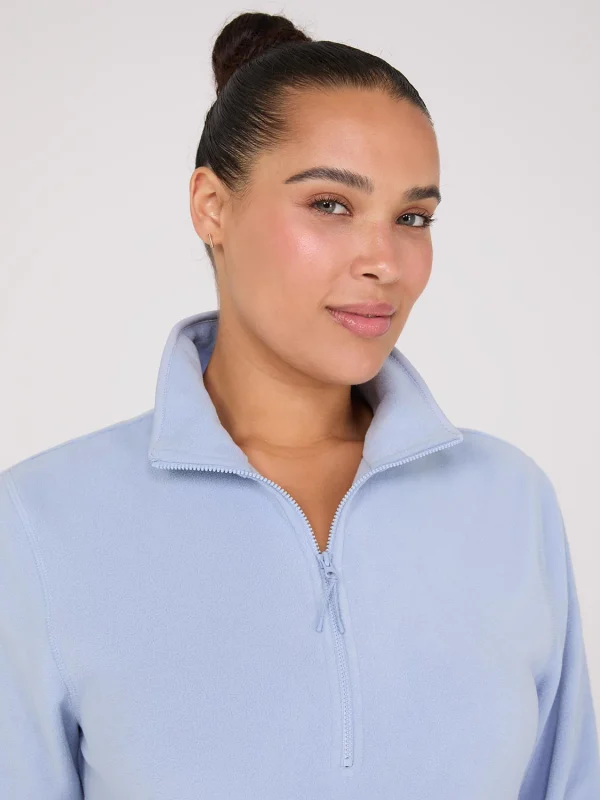 Half-Zip Polar Fleece Top - Image 8