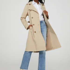 Relaxed Fit Trench Coat